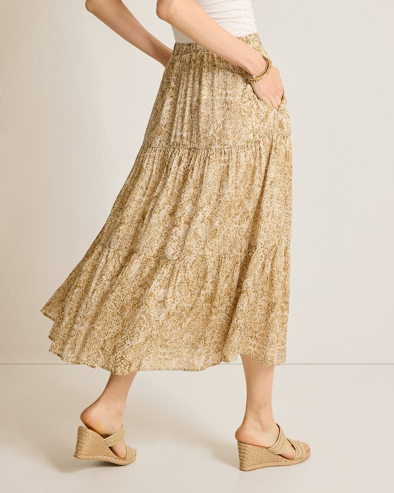 Tommy Bahama Recommended - Playa Python Shimmer Midi Skirt