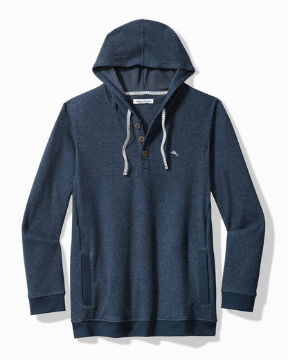 Tommy Bahama Quality - Textured Twill Stripe Hoodie
