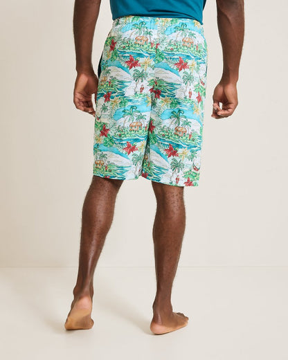 Tommy Bahama Best Price - Big & Tall Woven Tropical Print Pajama Shorts
