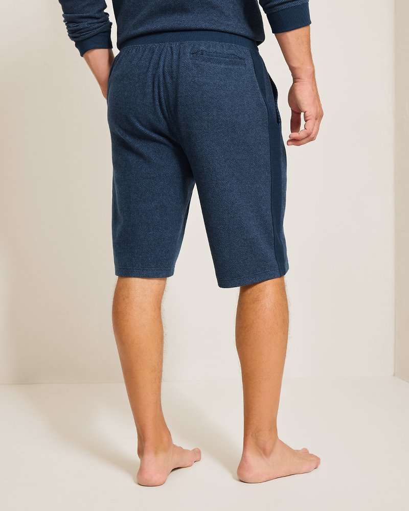 Tommy Bahama Featured - Big & Tall Textured Twill Stripe Pajama Shorts