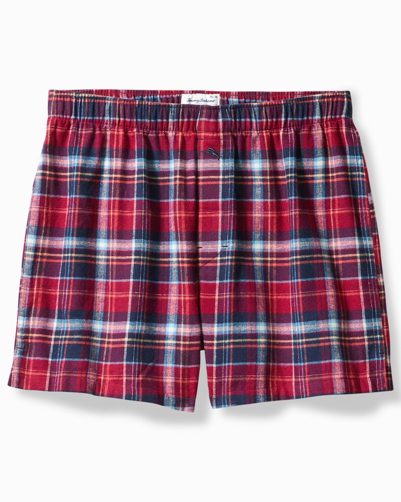 Tommy Bahama Top Pick - Flannel Plaid Boxers
