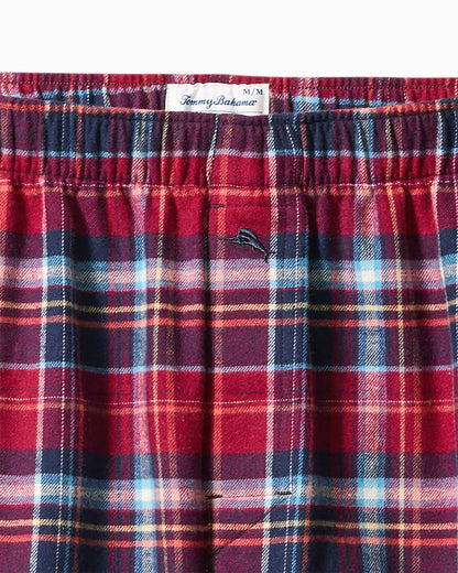 Tommy Bahama Top Pick - Flannel Plaid Boxers