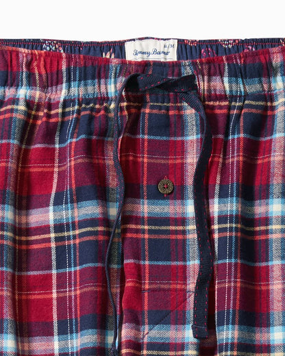Tommy Bahama Premium - Big & Tall Flannel Plaid Pajama Pants