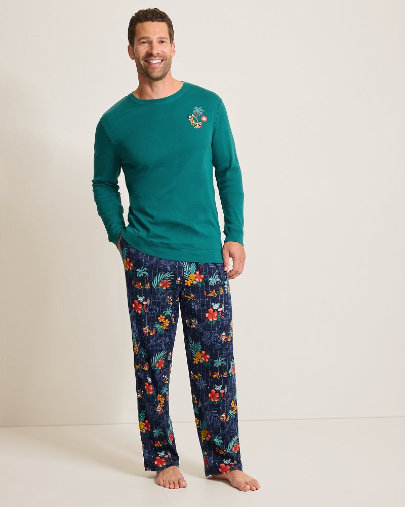 Tommy Bahama Exclusive - Disney Long Sleeve & Pants Family Pajama Set
