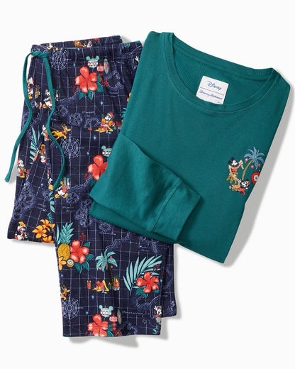 Tommy Bahama Exclusive - Disney Long Sleeve & Pants Family Pajama Set