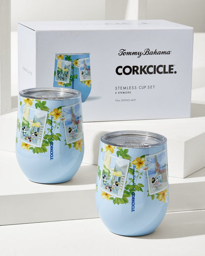 Tommy Bahama Premium - Disney x Corkcicle Stemless 12-oz. Wine Cups - Set of 2