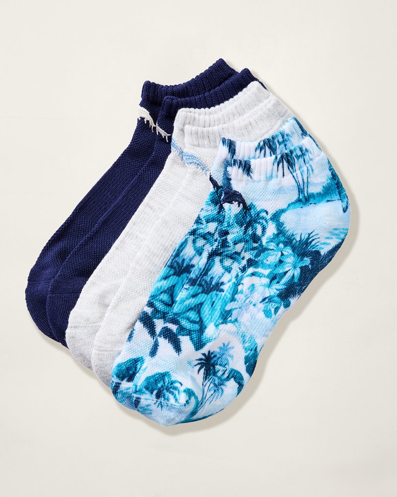 Tommy Bahama Premium - IslandZone® Performance Athletic Socks — 3 Pack