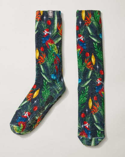 Tommy Bahama Popular - Island Soft® Holiday Parrot Socks