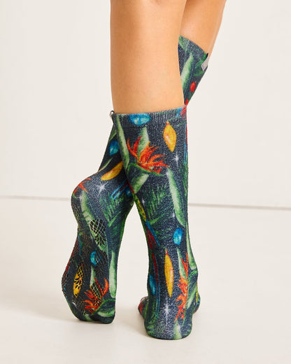 Tommy Bahama Popular - Island Soft® Holiday Parrot Socks