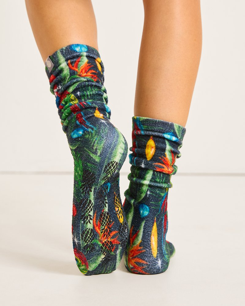 Tommy Bahama Popular - Island Soft® Holiday Parrot Socks