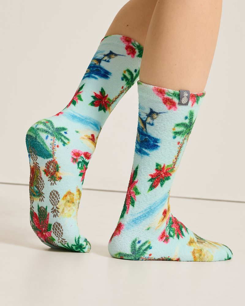 Tommy Bahama Hot Sale - Island Soft® Holiday Santa Socks