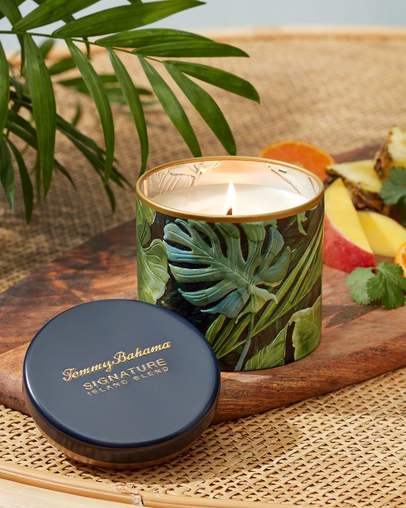Tommy Bahama Featured - Island Blend 10.6-oz Villa Fronds Candle Tin