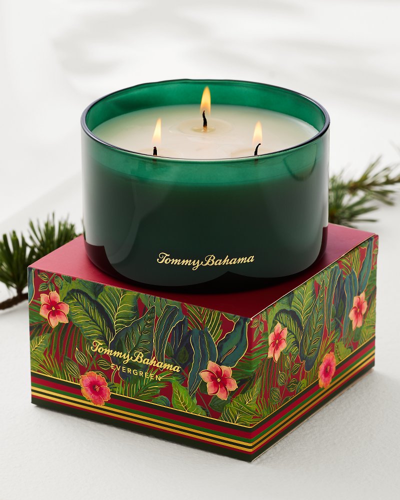 Tommy Bahama Exclusive - Evergreen 14.5-oz. Boxed 3-Wick Candle