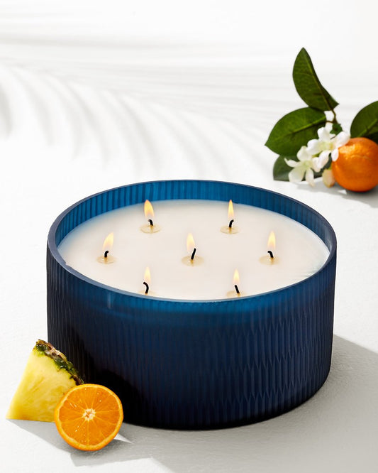 Tommy Bahama Signature - Island Blend 57-oz. Cut Glass 7-Wick Candle