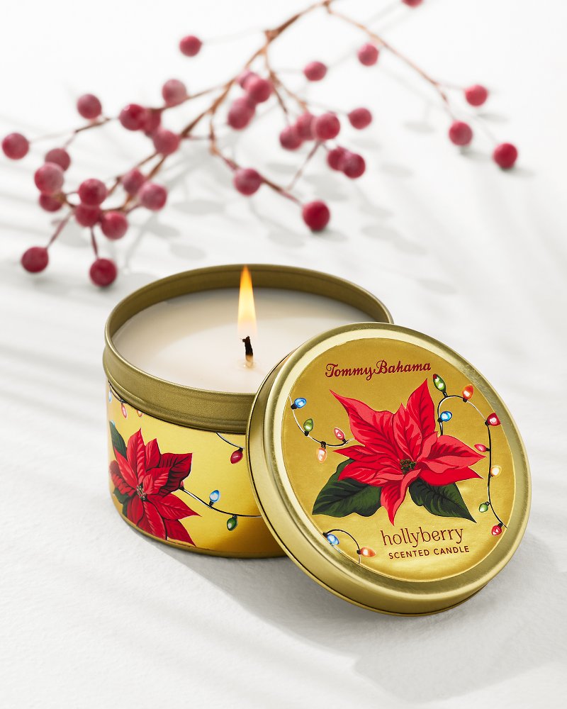 Tommy Bahama Special Offer - Hollyberry 6-oz. Travel Candle Tin
