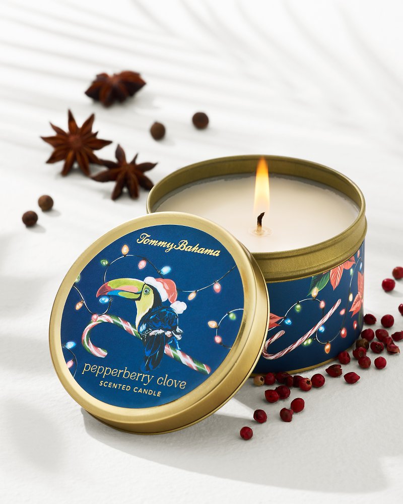 Tommy Bahama Exclusive - Pepperberry Clove 6-oz. Travel Candle Tin