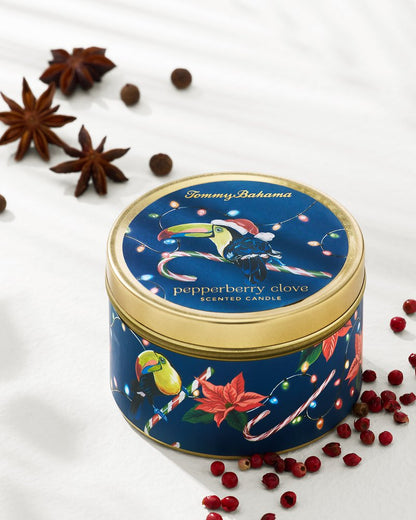 Tommy Bahama Exclusive - Pepperberry Clove 6-oz. Travel Candle Tin