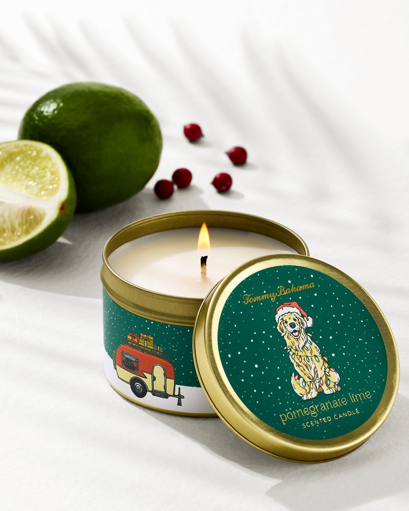 Tommy Bahama Best Seller - Pomegranate Lime 6-oz. Travel Candle Tin