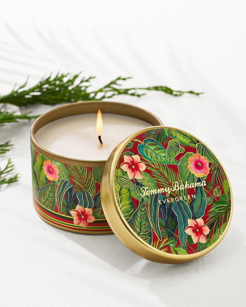 Tommy Bahama Discount - Evergreen 7.1-oz Travel Candle Tin