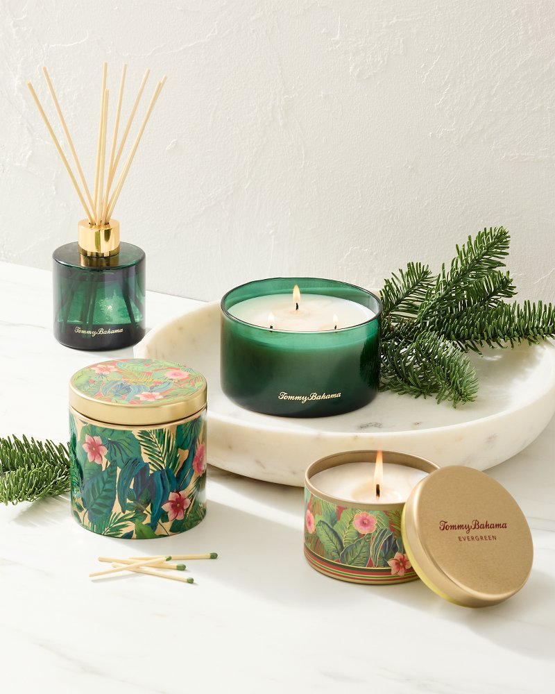 Tommy Bahama Discount - Evergreen 7.1-oz Travel Candle Tin