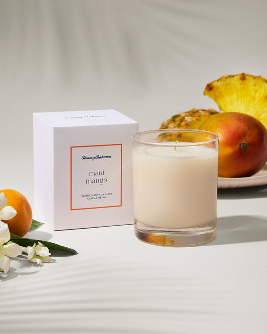 Tommy Bahama Value - Island Glow Luminary Candle Refill - Maui Mango