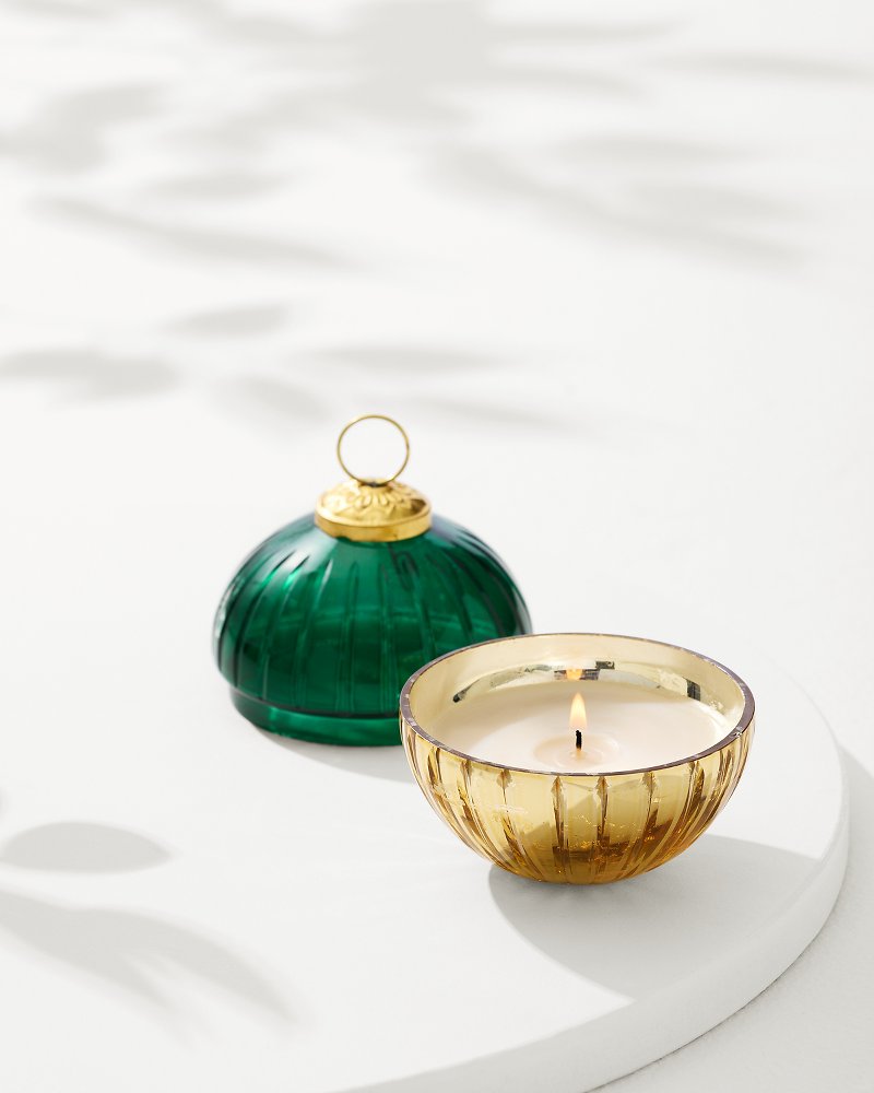 Tommy Bahama Exclusive - Evergreen 3-oz. Etched Ornament Candle