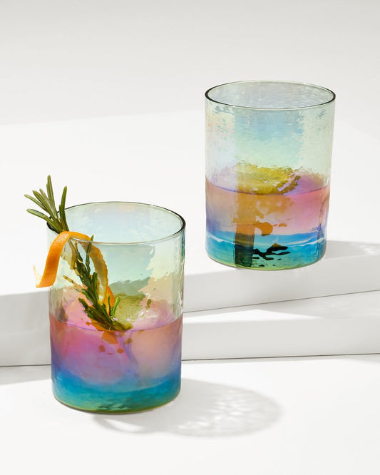 Tommy Bahama Discount - Luster Rocks Glasses — Set of 2