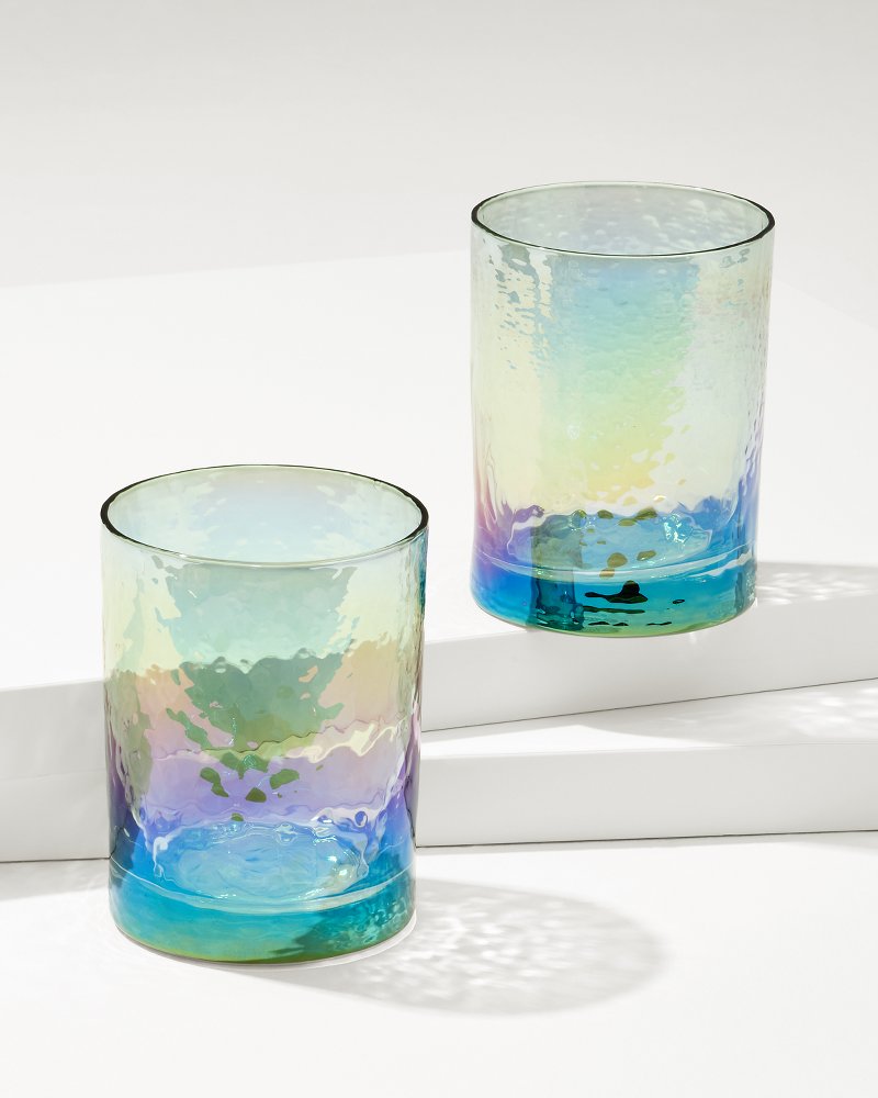 Tommy Bahama Discount - Luster Rocks Glasses — Set of 2
