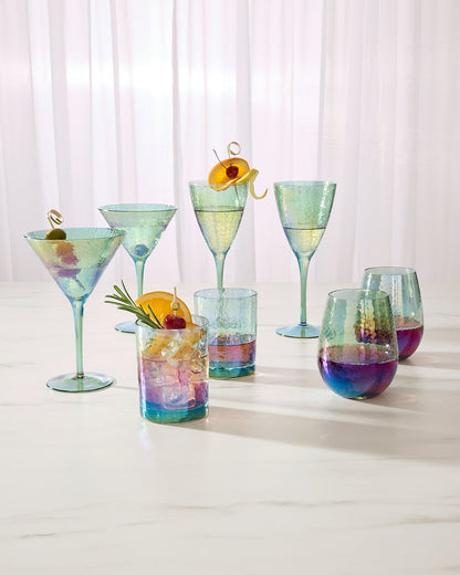 Tommy Bahama Discount - Luster Rocks Glasses — Set of 2