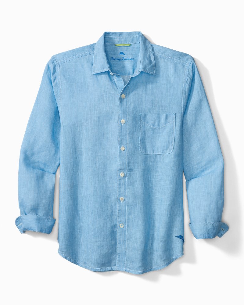 Tommy Bahama Top Pick - Sea Glass Breezer Linen Shirt
