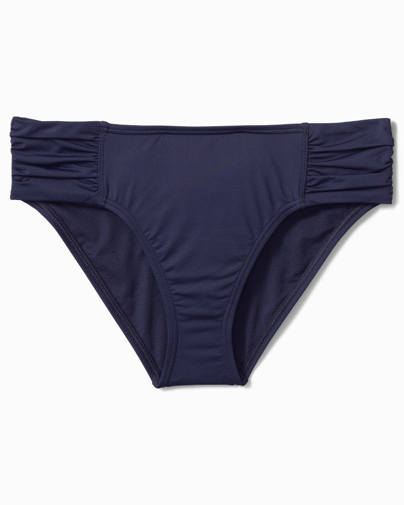 Tommy Bahama Sale - Pearl High-Waist Side-Shirred Bikini Bottoms
