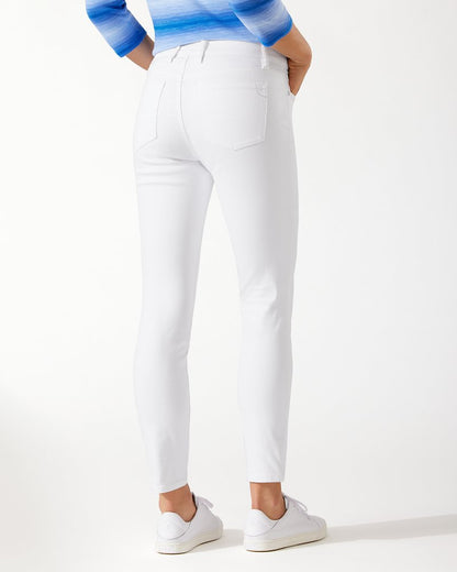 Tommy Bahama Everyday - Ella Twill High-Rise Ankle Jeans