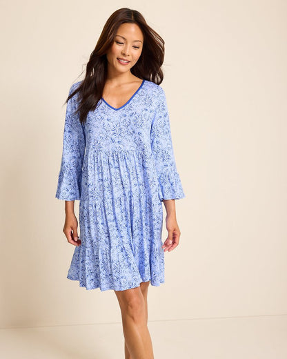 Tommy Bahama Quality - Jersey 3/4-Sleeve Short Sleep Dress