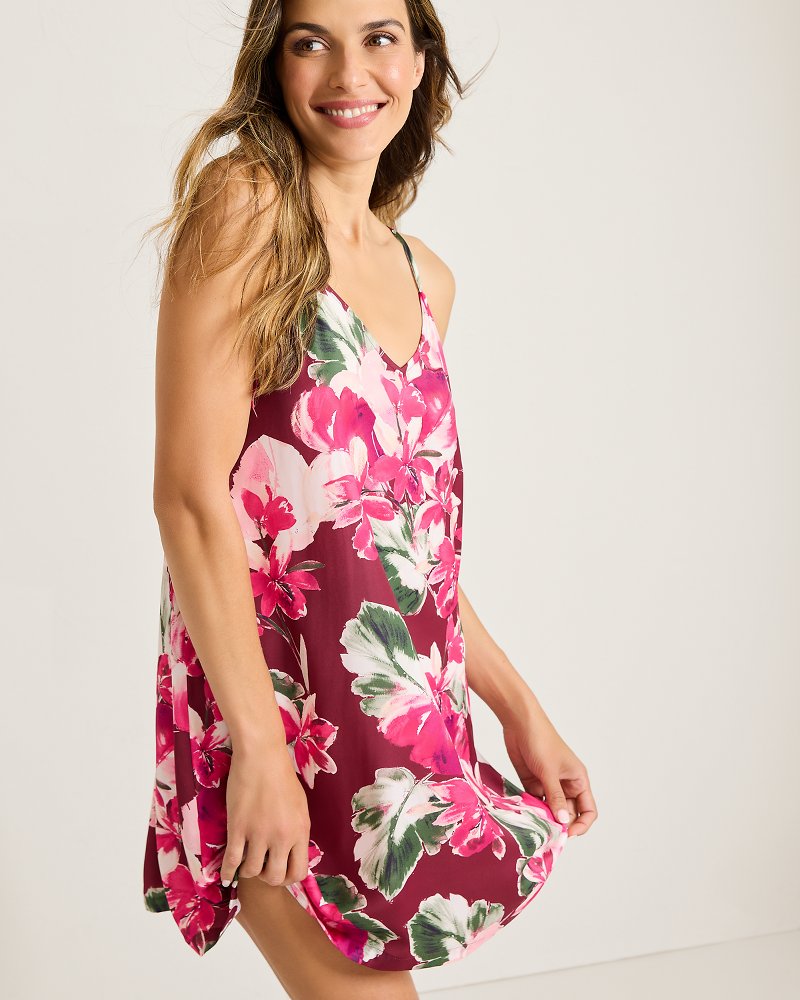 Tommy Bahama Hot Sale - Satin Short Chemise