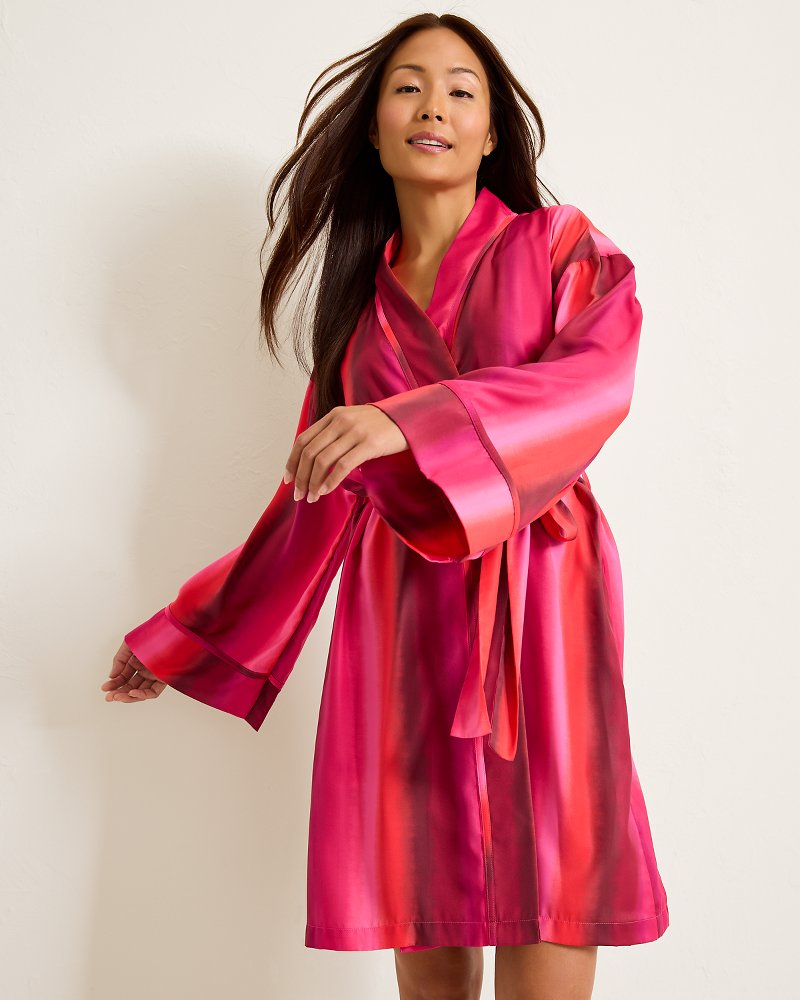 Tommy Bahama Recommended - Short Satin Robe