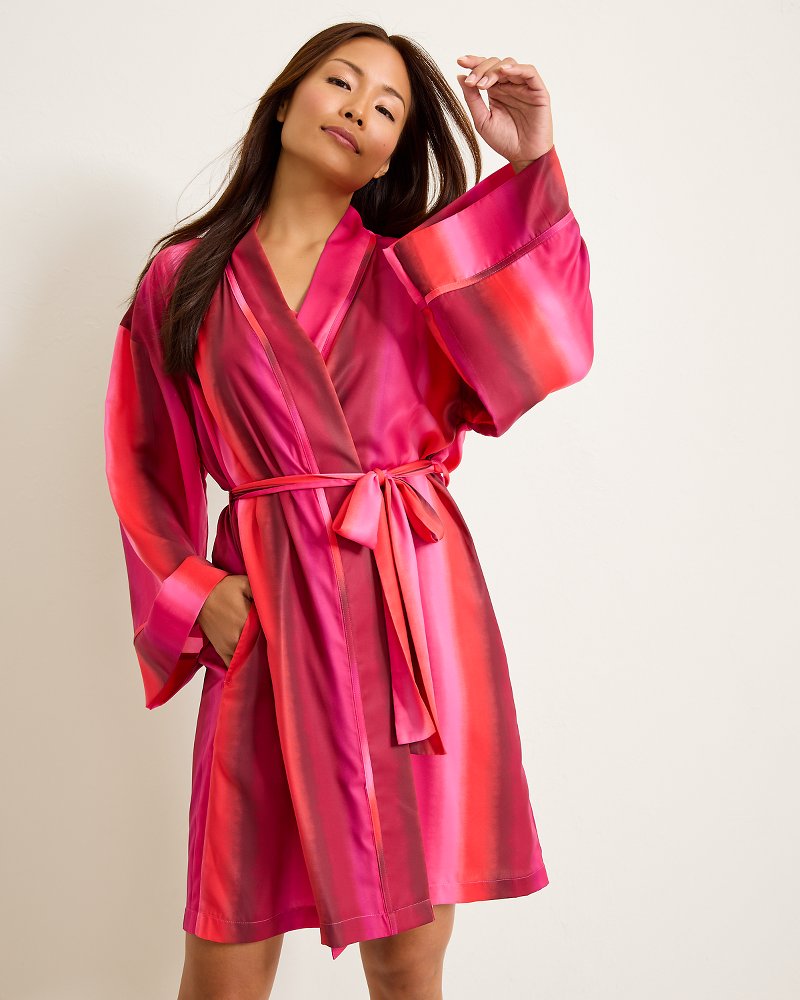 Tommy Bahama Recommended - Short Satin Robe