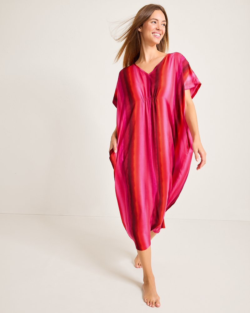Tommy Bahama Value - Satin Maxi Sleep Caftan