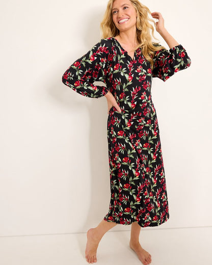 Tommy Bahama Value - Jersey Long-Sleeve Maxi Sleep Dress