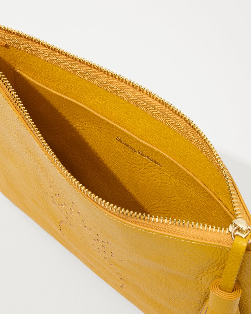 Tommy Bahama Essential - Tommy Bahama Perforated Leather Pouch