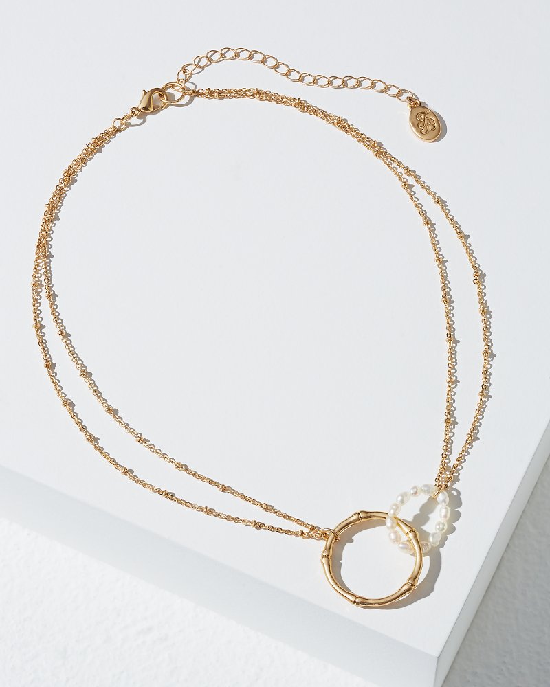 Tommy Bahama Exclusive - Island Essence Double Loop Bamboo Necklace